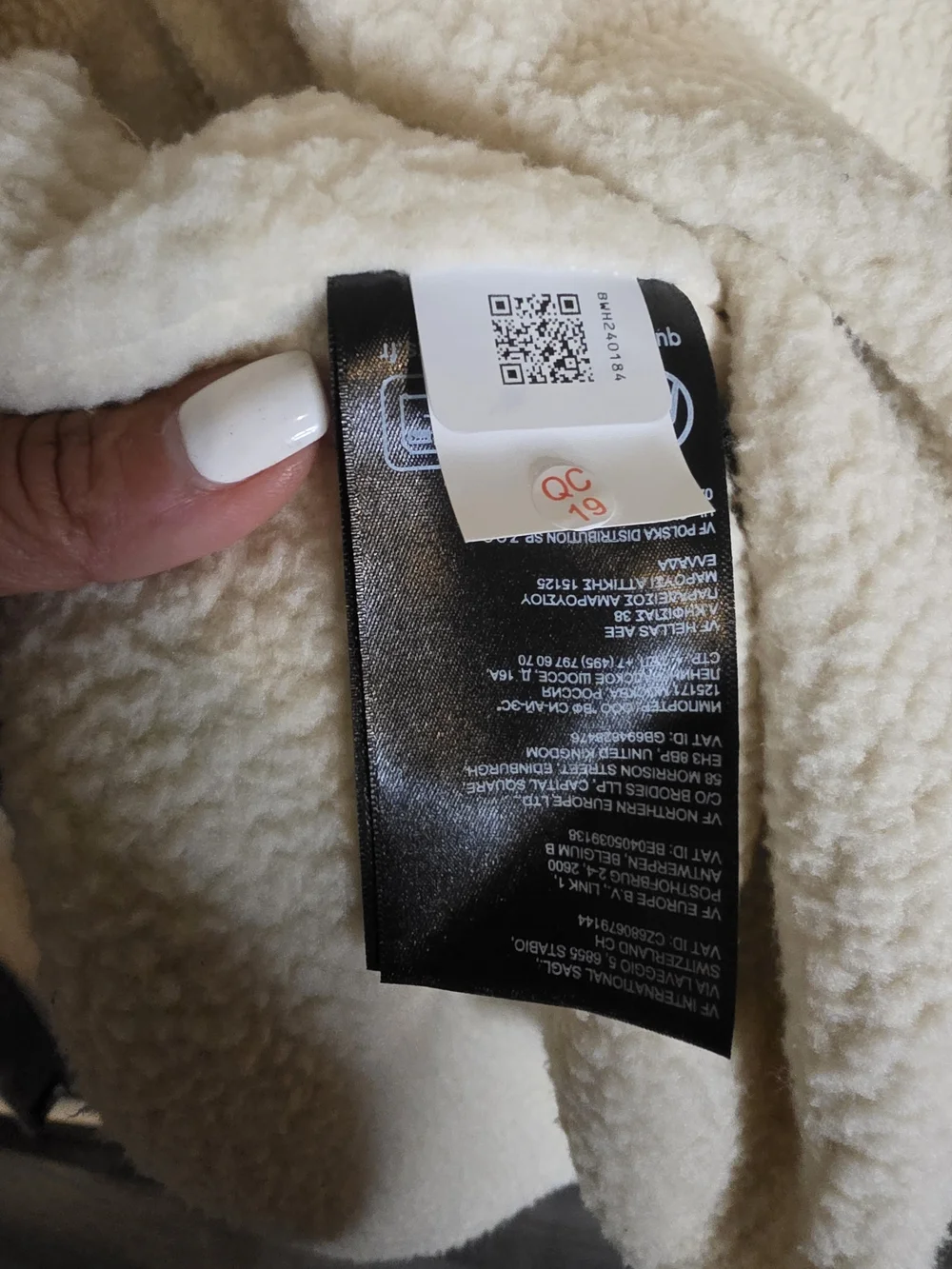 The North Face Men’s Gray Sherpa-Lined Hooded Jacket Size XXL